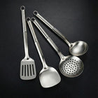 Hand-Hammered Titanium Pan & Sauté Set with Walnut Cutting Board and Utensils
