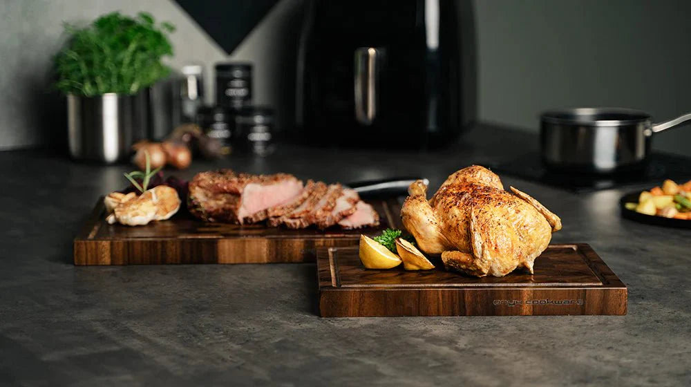 Solid Walnut Cutting Board – PFAS-Free