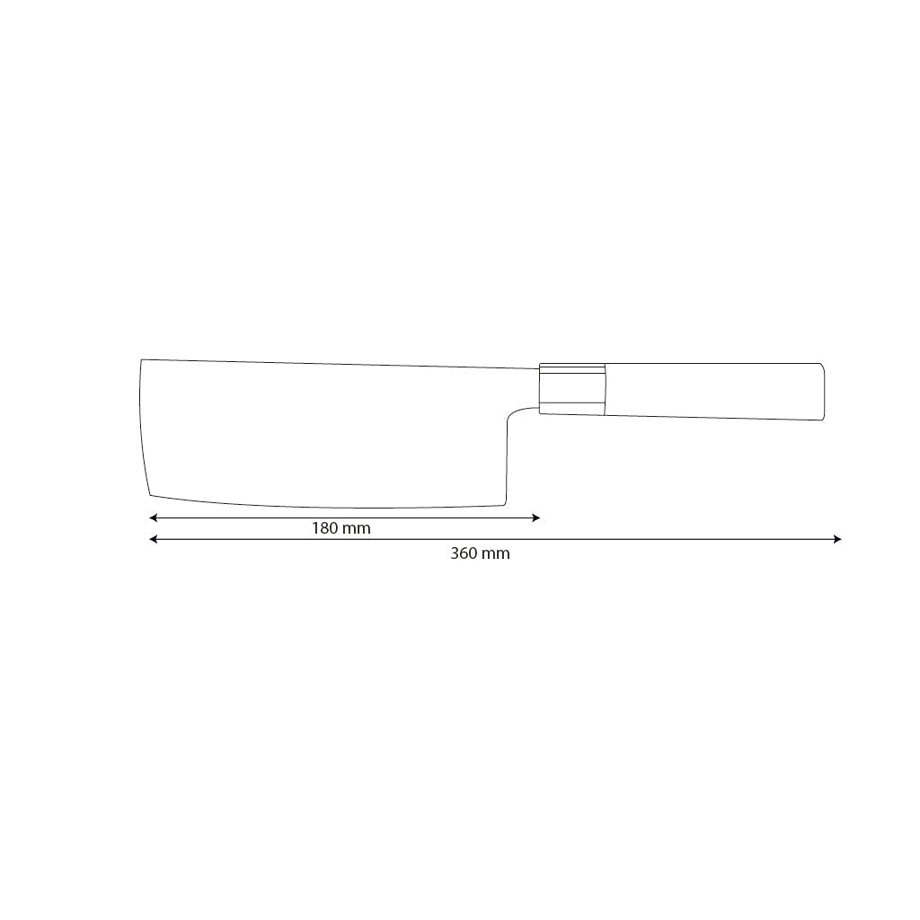 Japanese Chef's Knife – 7.1 inch (18 cm) Precision Blade