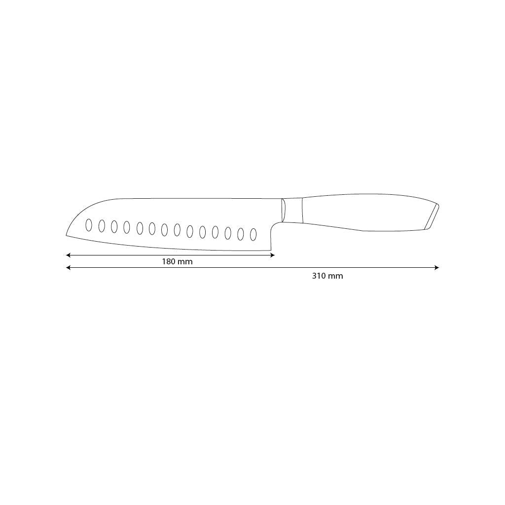 Japanese Santoku Knife – 7.1 inch (18 cm) Versatile Blade