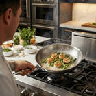 Hand-Hammered Titanium Pan – 3-Piece Set