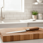 Japanese Hammered Stainless Steel Chef's Knife – 7.3 inch (18.5 cm) Precision Blade
