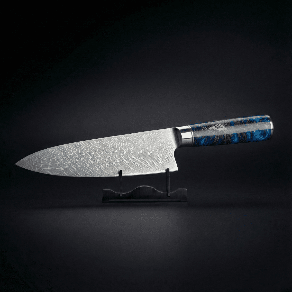Japanese Hammered Chef's Knife – 7.9 inch (20 cm) Precision Blade