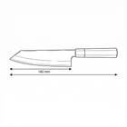 Japanese Hammered Stainless Steel Chef's Knife – 7.3 inch (18.5 cm) Precision Blade