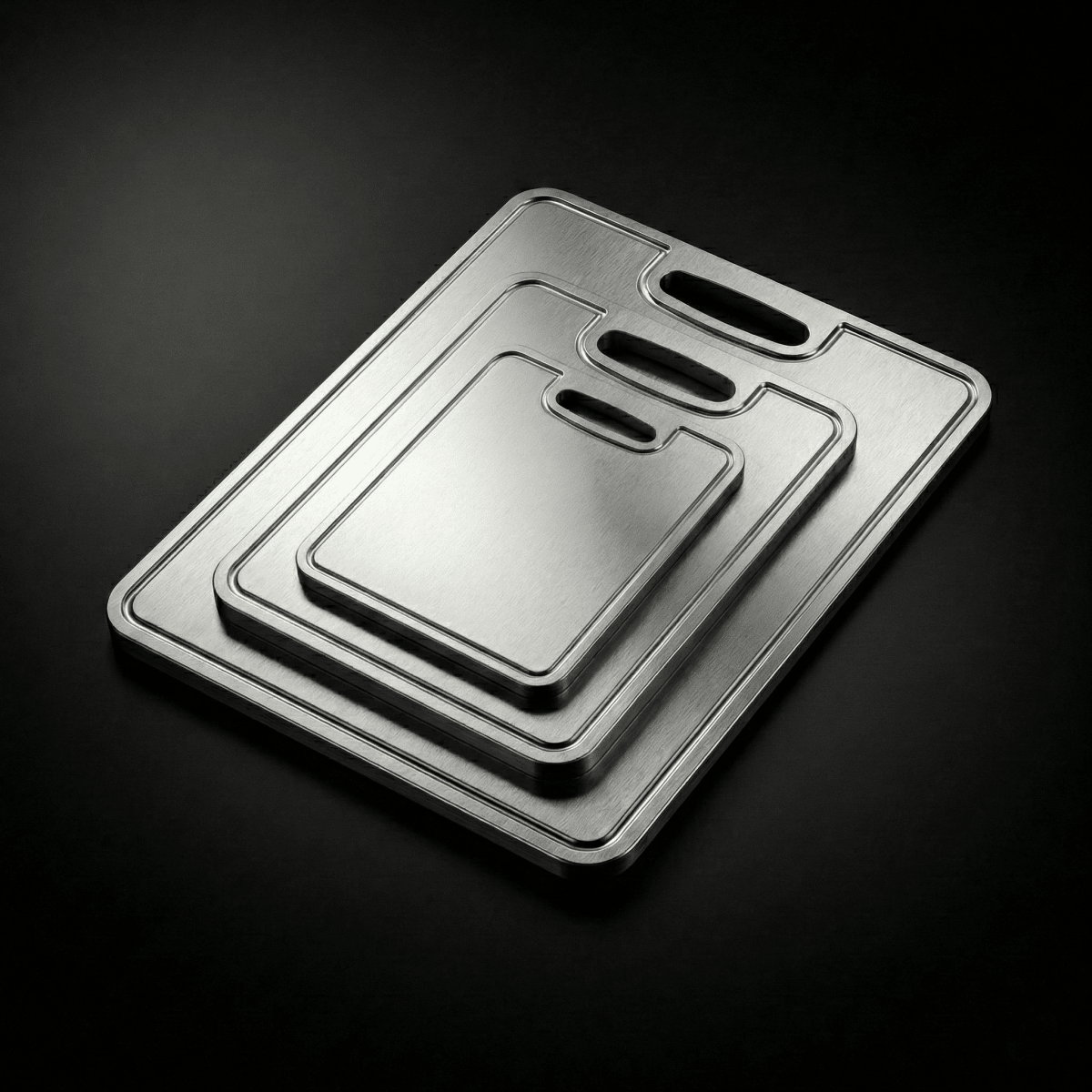 Pure Titanium Cutting Board – PFAS-Free