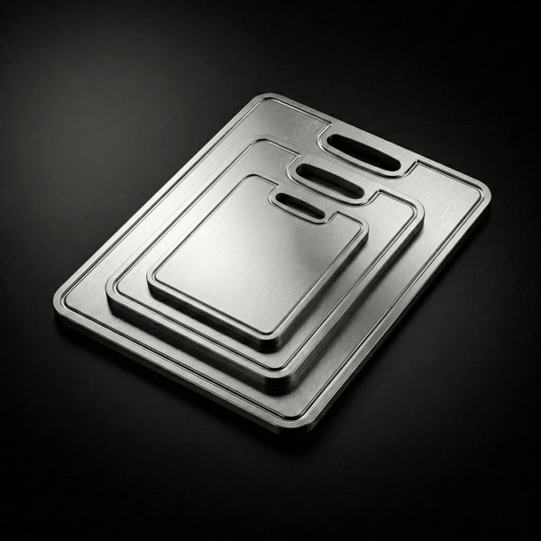 Pure Titanium Cutting Board – PFAS-Free