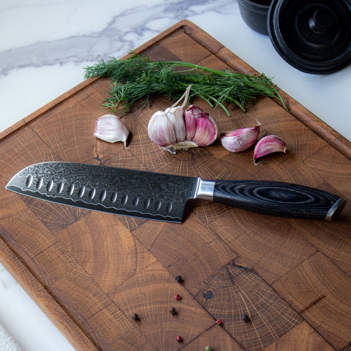 Japanese Santoku Knife – 7.1 inch (18 cm) Versatile Blade