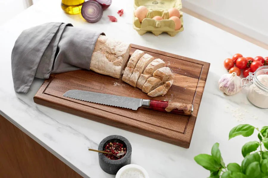 Japanese Damascus Nakama Shinku 5-Piece Chef's Knife Set – Precision Blades