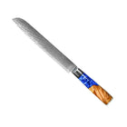 Limited Edition Japanese Damascus Knife Set – 6-Piece Sapphire Series