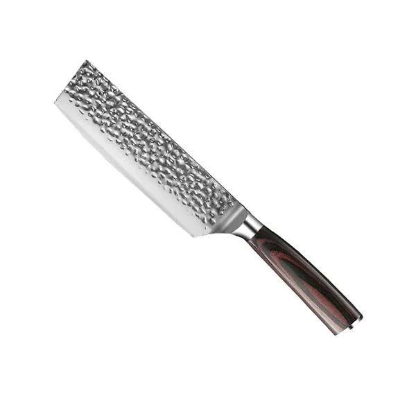 Japanese Hammered Damascus Chef's Knife Set – 3-Piece