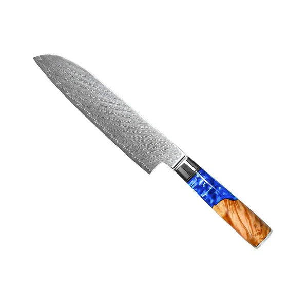 Professional Japanese Damascus Knife Set – 6-Piece Chef Grade
