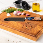 Professional Japanese Damascus Knife Set – 6-Piece Chef Grade