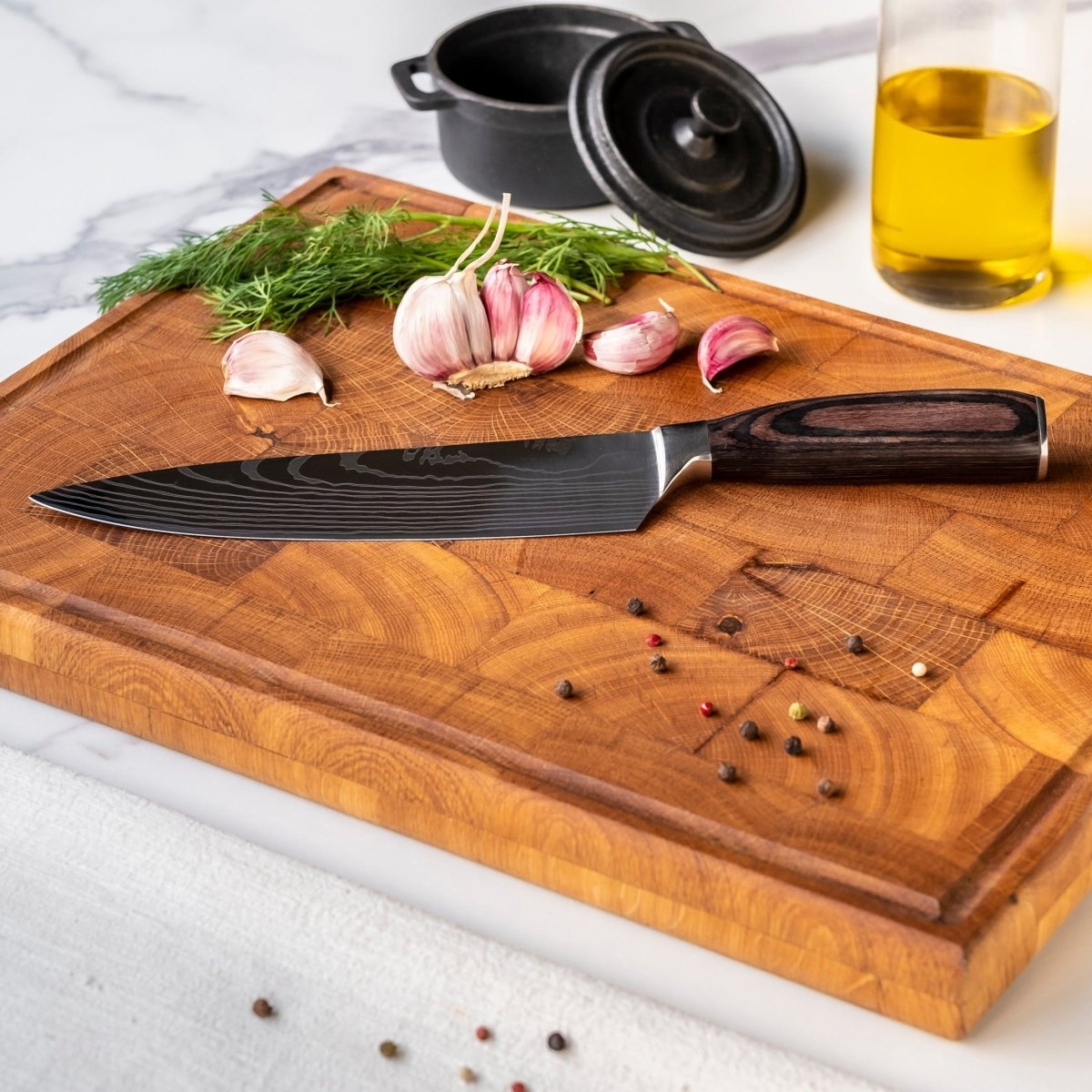Japanese Chef's Knife – 8.1 inch (20.5 cm) Precision Blade