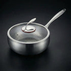 Hand-Hammered Titanium Sauté Pan