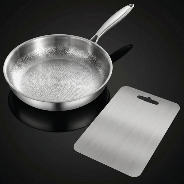 Hand-Hammered Titanium Cook & Prep Set
