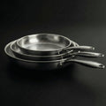 Hand-Hammered Titanium Pan – 3-Piece Set