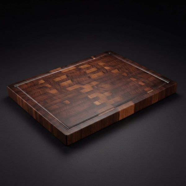 Solid Walnut Cutting Board – PFAS-Free