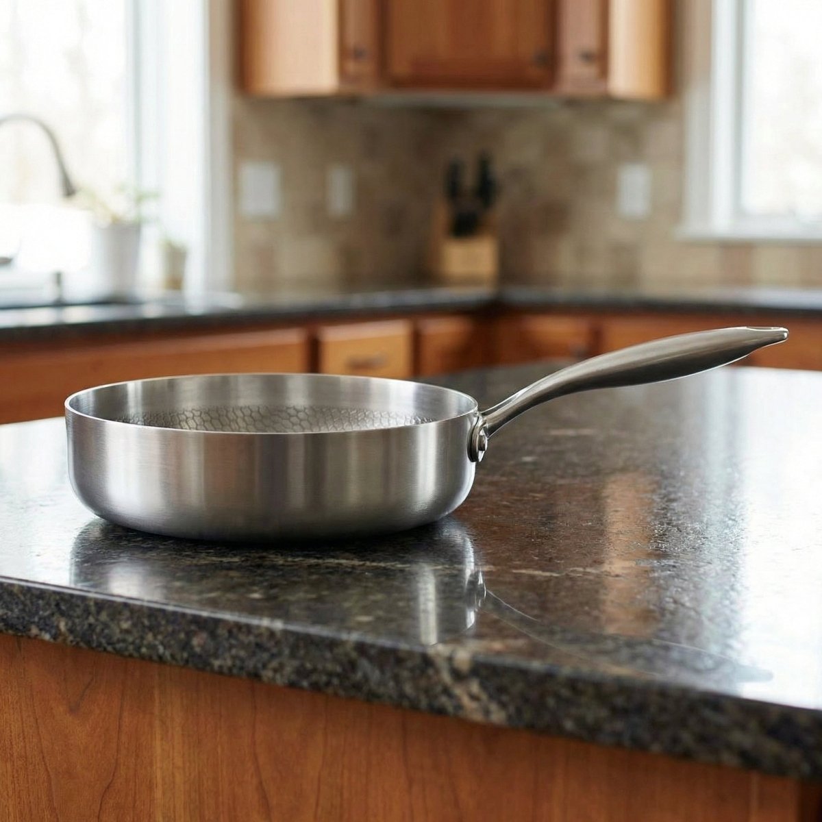 Titanium Frying Pan with High Wall – PFAS-Free