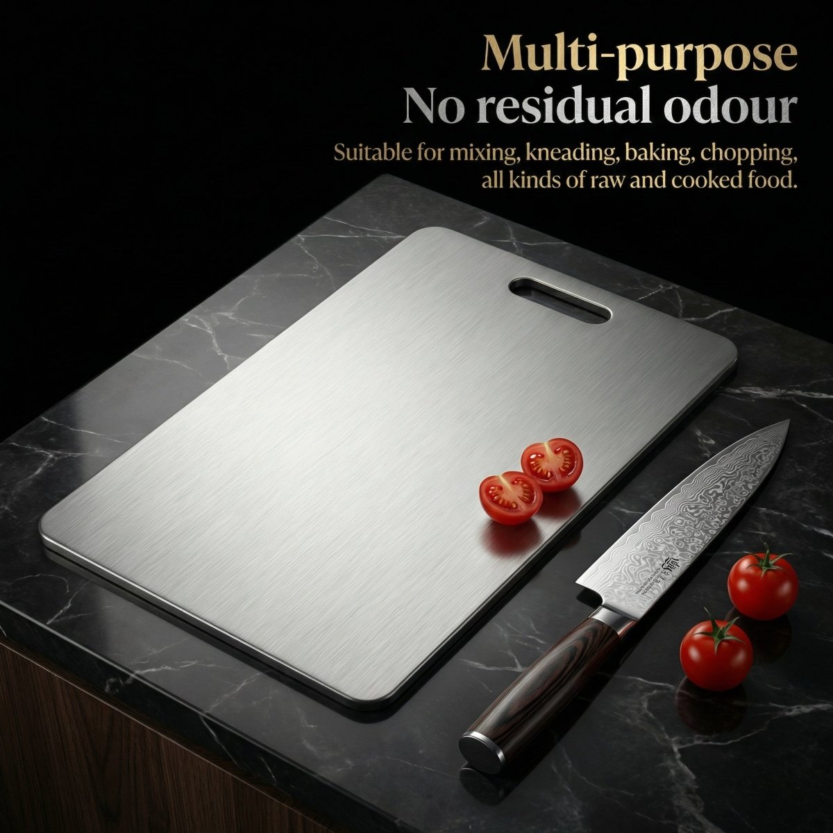 Ultra-Thin Stainless Steel Cutting Boards – PFAS-Free