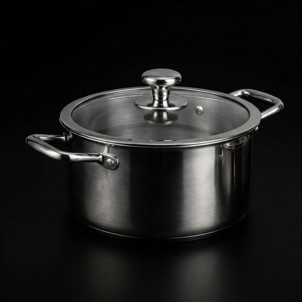 Titanium Cooking Pot with Lid