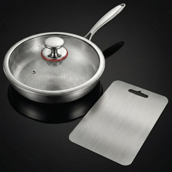 Hand-Hammered Titanium Cook & Prep Set